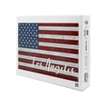 thumbnail image 1 of Los Angeles, California, Distressed American Flag (19x27 inches, Premium 500 Piece Jigsaw Puzzle for Adults and Family, Made in USA), 1 of 4