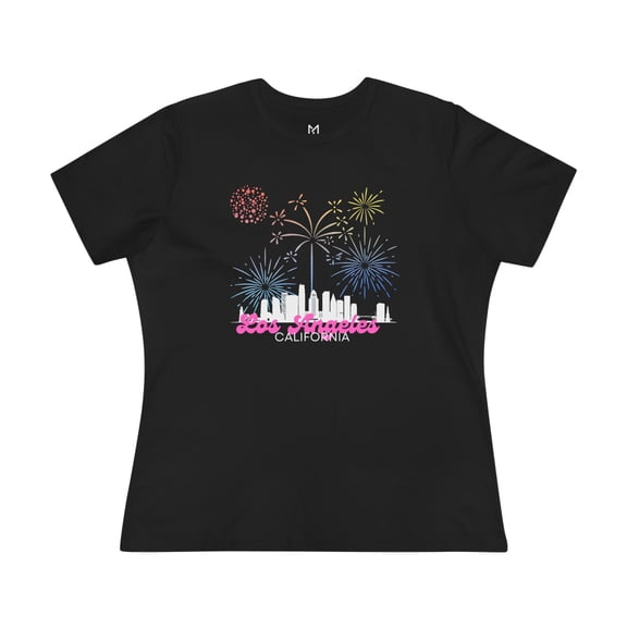 Los Angeles California Fireworks T-Shirt