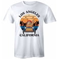 thumbnail image 1 of Los Angeles California Tee Shirt Retro Bear Driving LA CA T-Shirt, 1 of 2