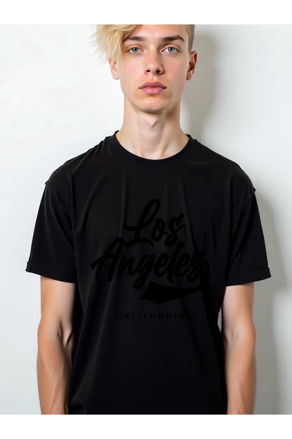Los Angeles California Tee men t shirts black graphic tees graphic Weekend casual wear Soft and comfortable Fashion Unisex Shirt Graphic tshirts