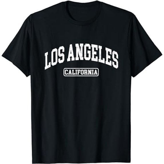 Los Angeles - California - Throwback Design - Classic T-Shirt