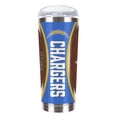 thumbnail image 1 of Los Angeles Chargers 18oz. Roadie Game Ball Tumbler, 1 of 3