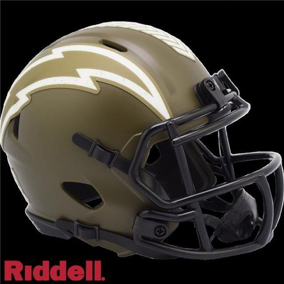 Los Angeles Chargers 2025 Salute to Service Mini NFL Football Helmet