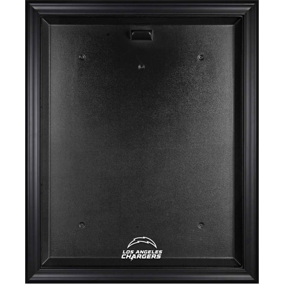 Los Angeles Chargers Black Framed Team Logo Jersey Display Case - Fanatics Authentic Certified