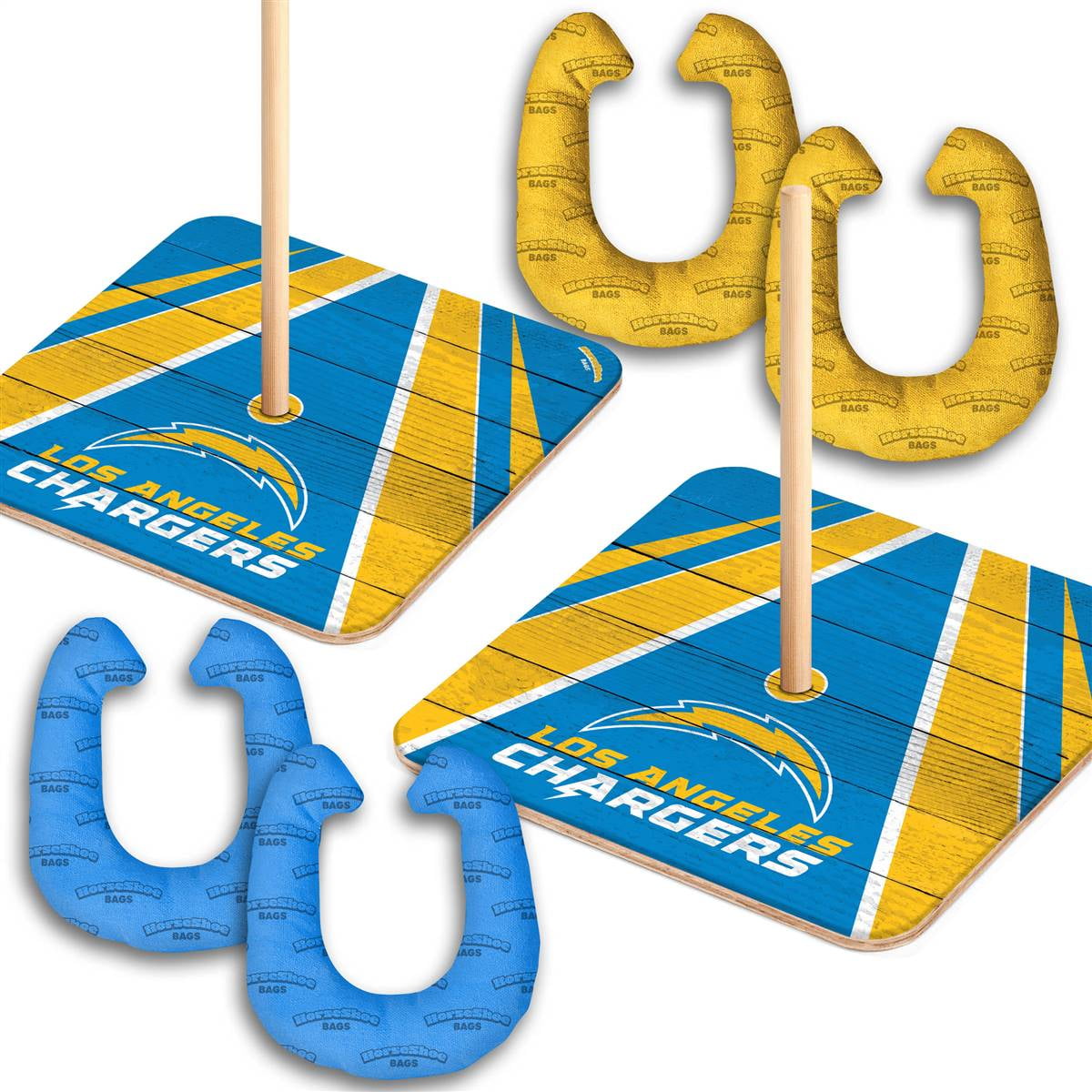 YouTheFan NFL Los Angeles Chargers HorseShoe Bags