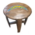 thumbnail image 1 of Imperial Los Angeles Chargers Oak Barrel Table, 1 of 3