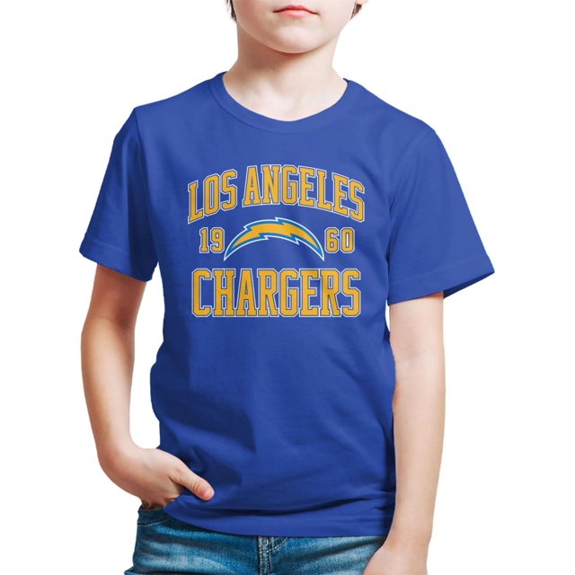 Chargers Kids Short Sleeve Fan Tee for Boys and Girls