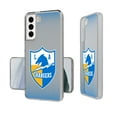 thumbnail image 1 of Los Angeles Chargers Linen Logo Galaxy Clear Case, 1 of 1