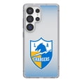 thumbnail image 1 of Los Angeles Chargers Linen Logo Galaxy Clear Case, 1 of 6