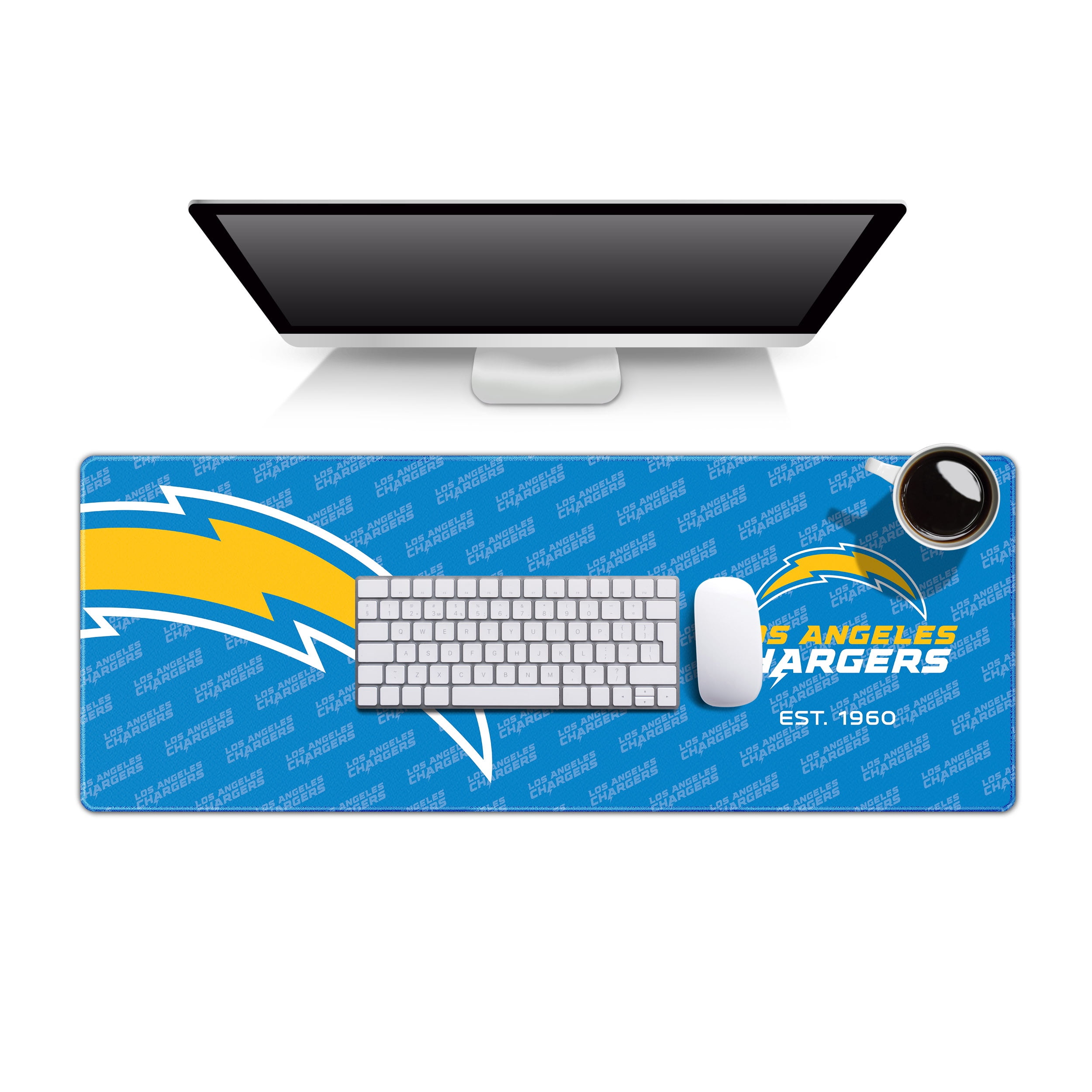 Los Angeles Chargers Logo Series Desk Pad SMU