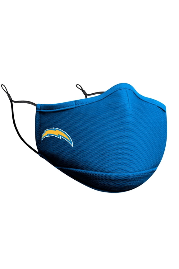 Los Angeles Chargers New Era Adult Team Color On-Field Face Covering