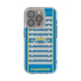 thumbnail image 1 of Los Angeles Chargers iPhone Clear Field Design Case, 1 of 7