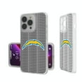 thumbnail image 1 of Los Angeles Chargers iPhone Clear Text Backdrop Design Case, 1 of 7