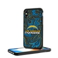 thumbnail image 1 of Los Angeles Chargers iPhone Rugged Paisley Design Case, 1 of 5