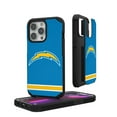 thumbnail image 1 of Los Angeles Chargers iPhone Rugged Stripe Design Case, 1 of 2