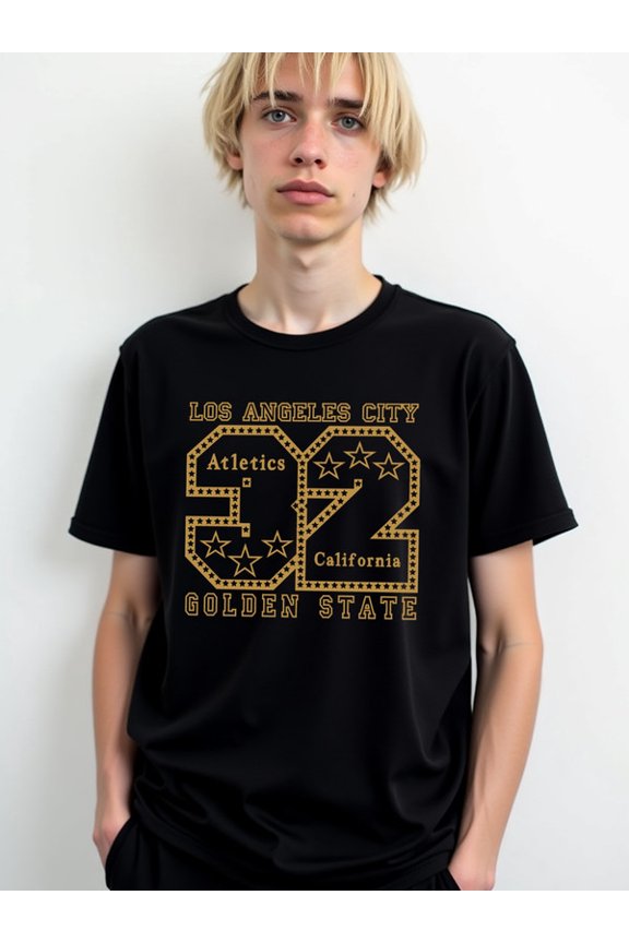Los Angeles City Athletics Tee Mens Crew neck T-shirts black funny 2026 Stylish summer outerwear Fashion Unisex Shirt Graphic tshirts