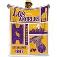 thumbnail image 1 of Los Angeles Classic Sport Basketball Blanket Gifts for Boys Girls Women Men Basketball Lovers,Soft Flannel Blankets Blankets Plush Bed Blanket Living Room Sofa Warm Throw Blanket 50x60 Inches, 1 of 6