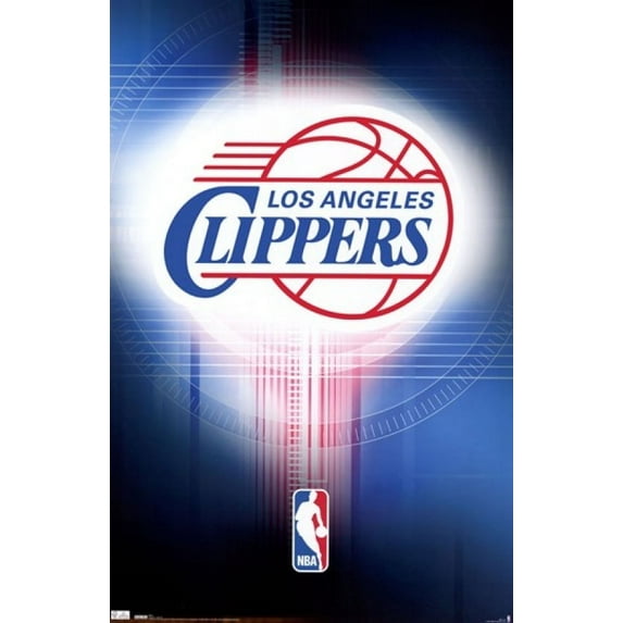 Los Angeles Clippers - Logo 2010 Laminated Poster Print (22 x 34)