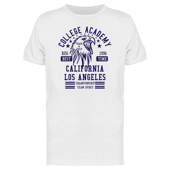 Los Angeles College Academy T-Shirt Men -Image by Shutterstock, Male 3X-Large