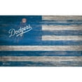 thumbnail image 1 of Los Angeles Dodgers 11'' x 19'' Distressed Flag Sign, 1 of 1
