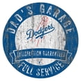 thumbnail image 1 of Los Angeles Dodgers 12" x 12" Dad's Garage Sign, 1 of 7