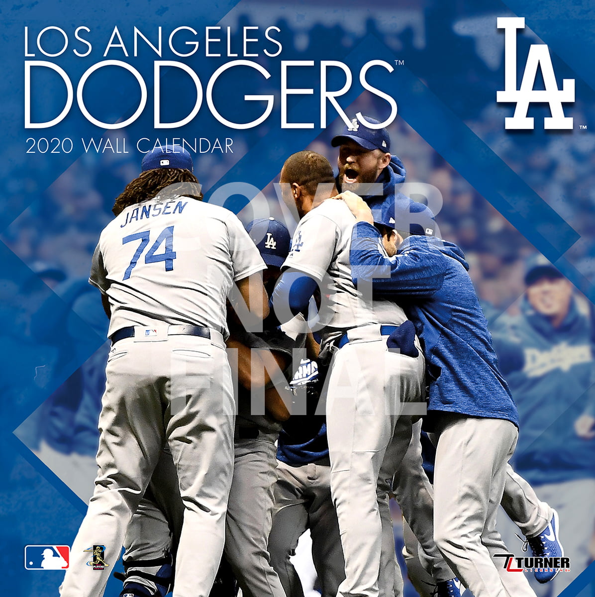  Los Angeles Dodgers 2023 12x12 Team Wall Calendar : Office  Products