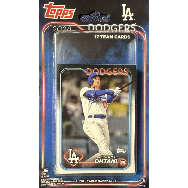 2024 Topps Baseball Los Angeles Dodgers Factory Sealed 17 2024 Topps Baseball Los Angeles Dodgers Factory Sealed 17