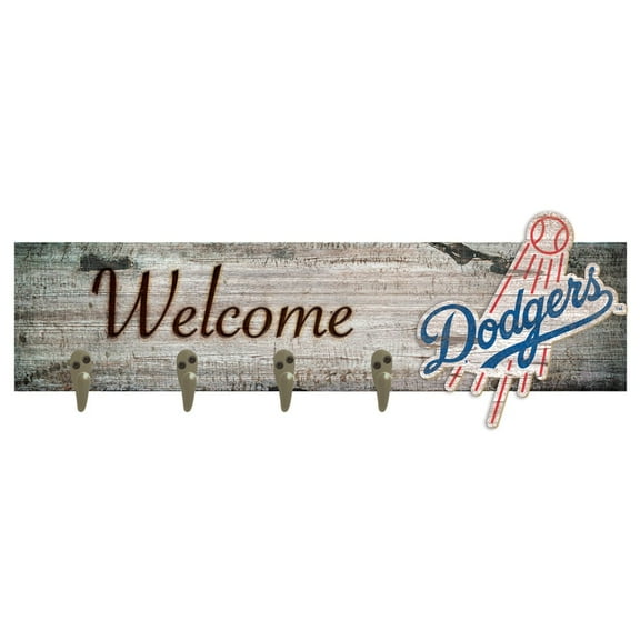 Los Angeles Dodgers 24" x 6" Mounted Coat Hanger