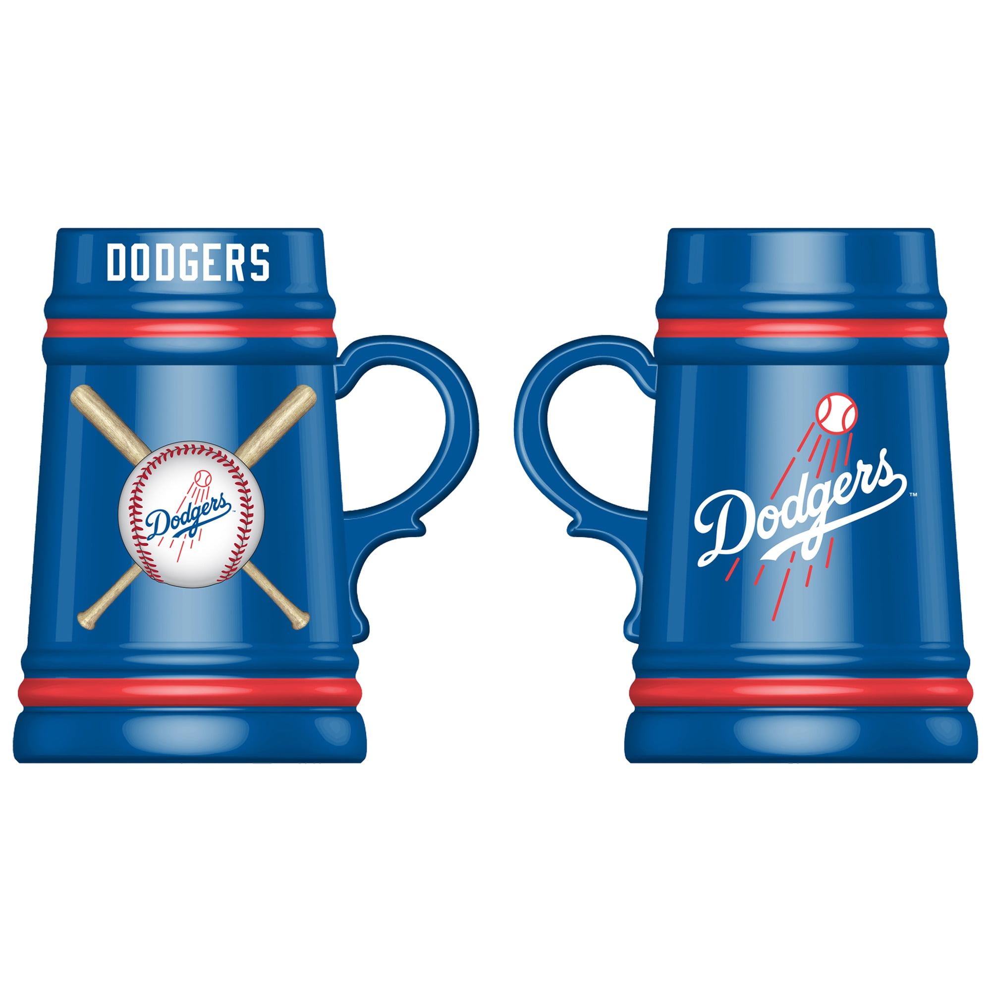 Los Angeles Dodgers 24oz. Ceramic Stein Cup with Gift Box - Walmart.com