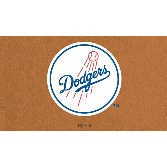 Los Angeles Dodgers 28" x 16" Primary Logo Coir Mat