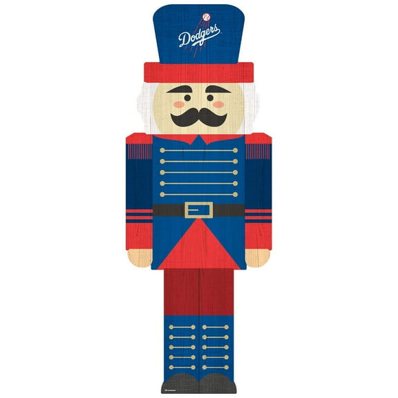 Los Angeles Dodgers 31'' Nutcracker Leaner