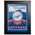 thumbnail image 1 of Los Angeles Dodgers 5-Time World Series Champions 12'' x 16'' Collection Framed Photo, 1 of 1
