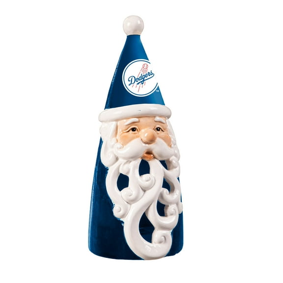 Los Angeles Dodgers 8" LED Santa Statue