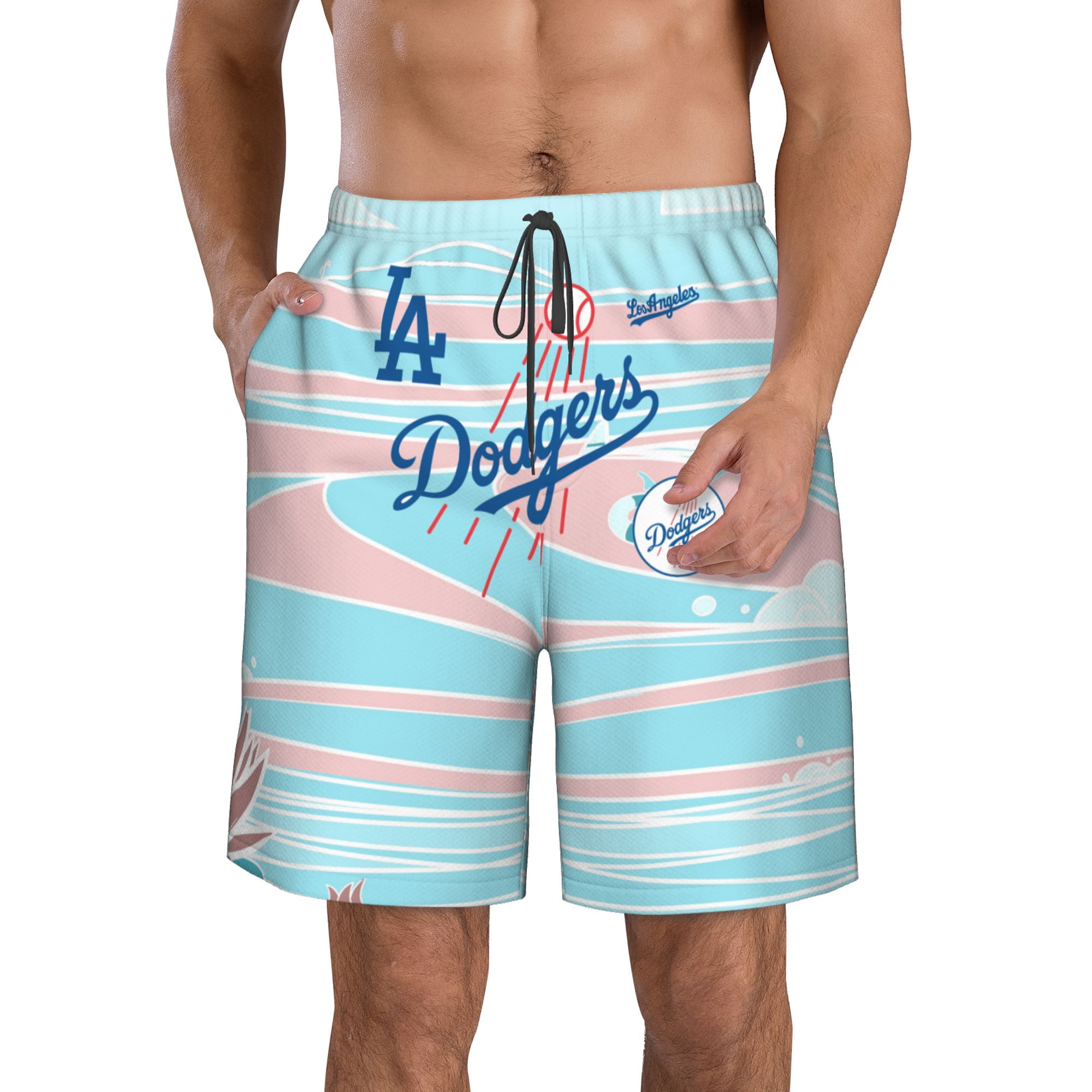 Dodgers board shorts clearance