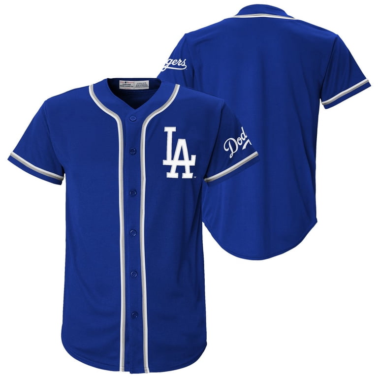 MLB Los Angeles Dodgers Youth Primary Color Synthetic Jersey