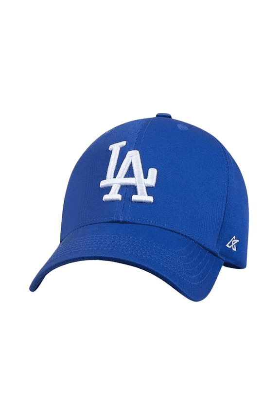 Premium L|A Clean Up Adjustable Strapback Hat – Garment Washed Cotton Dad Cap, Curved Brim Baseball Hat, White Logo, Unisex One Size Fits Most