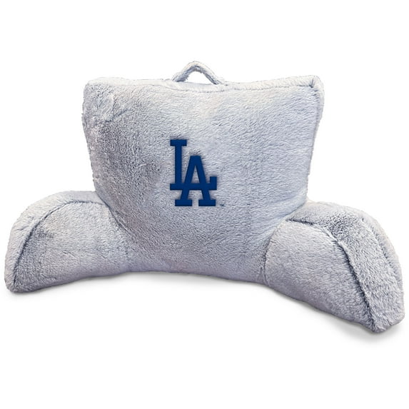 Los Angeles Dodgers Faux Fur Logo Backrest