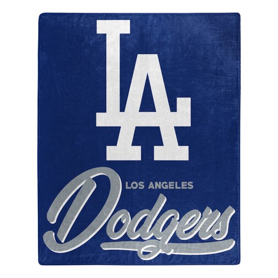 The Northwest Group Los Angeles Dodgers 50" x 60" Signature Raschel Plush Throw Blanket