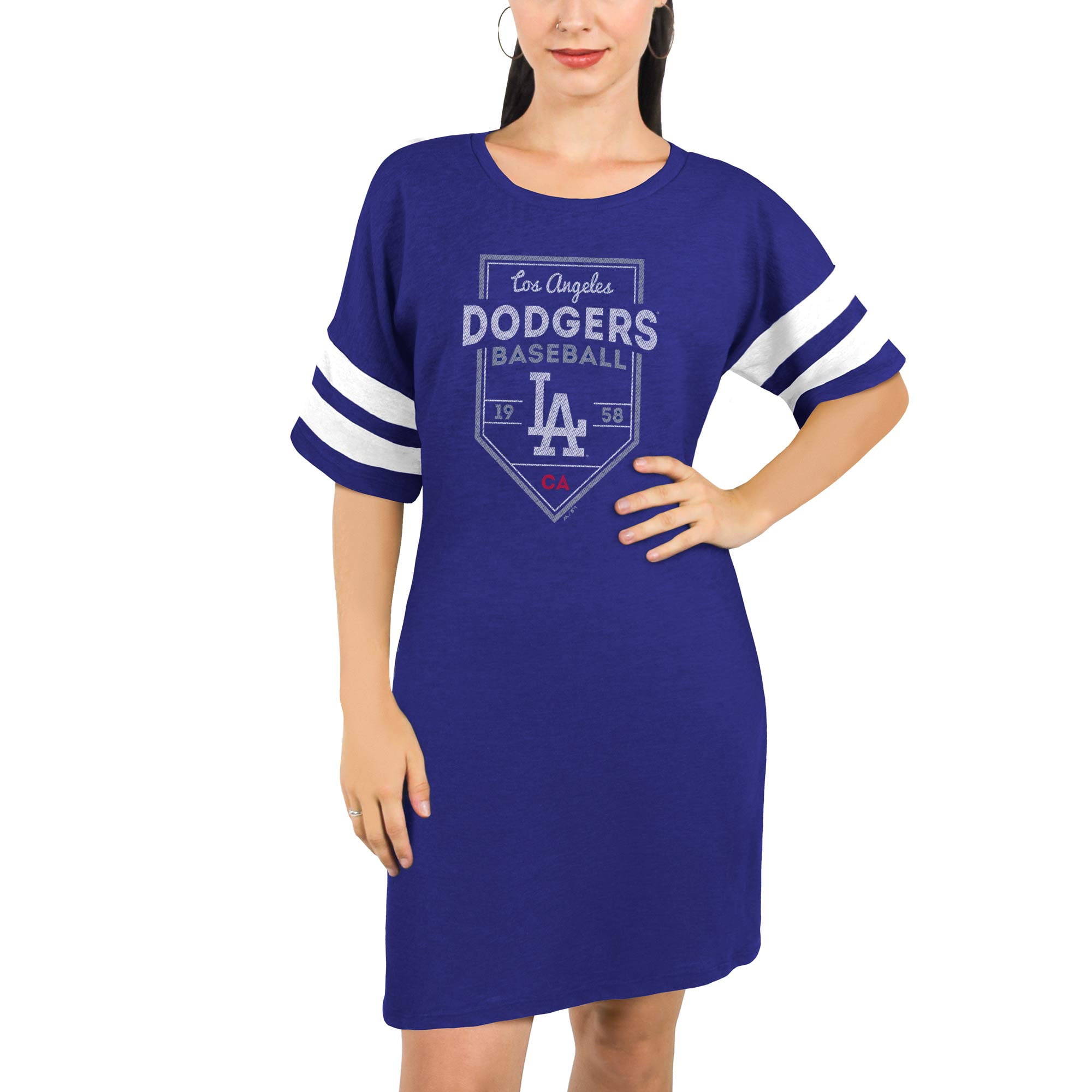 majestic dodgers t shirt