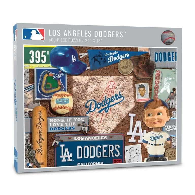Los Angeles Dodgers Retro Series Puzzle - Walmart.com