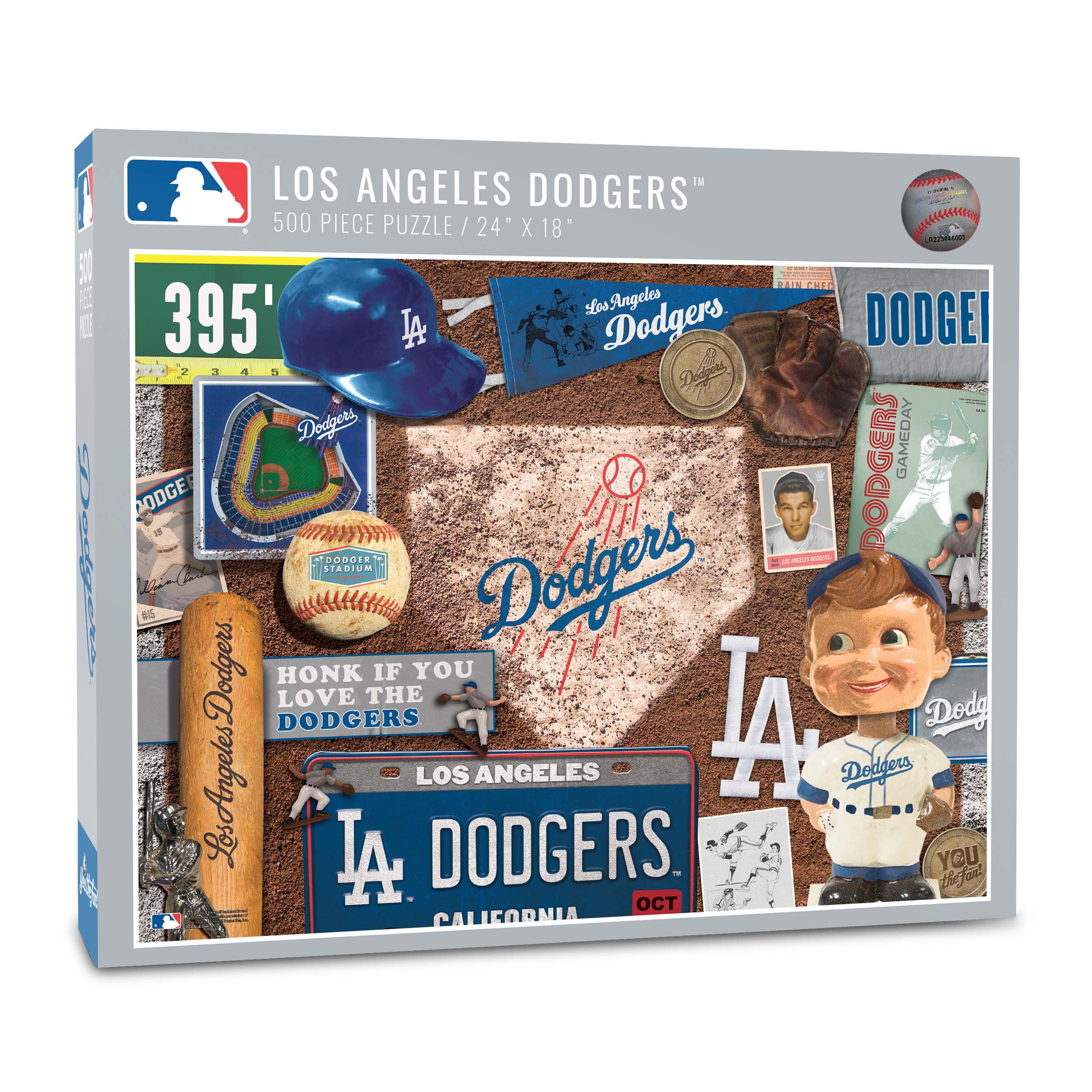 3 Suits For $100 Los Angeles Los Angeles Dodgers Retro Series Puzzle - Walmart.com