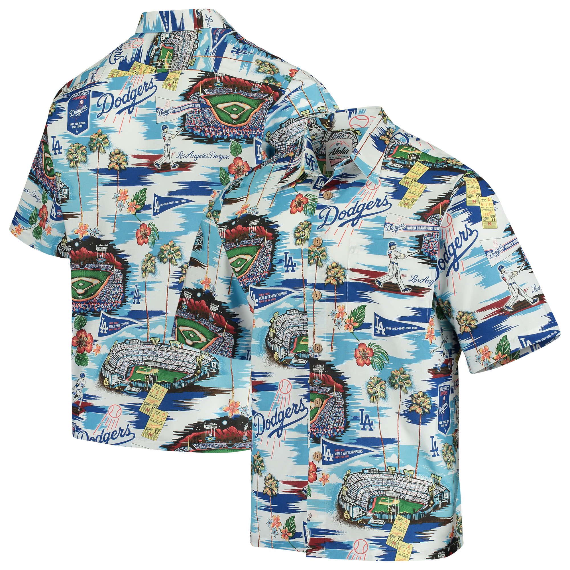 Official MLB Reyn Spooner Shirts, Reyn Spooner MLB Button Down