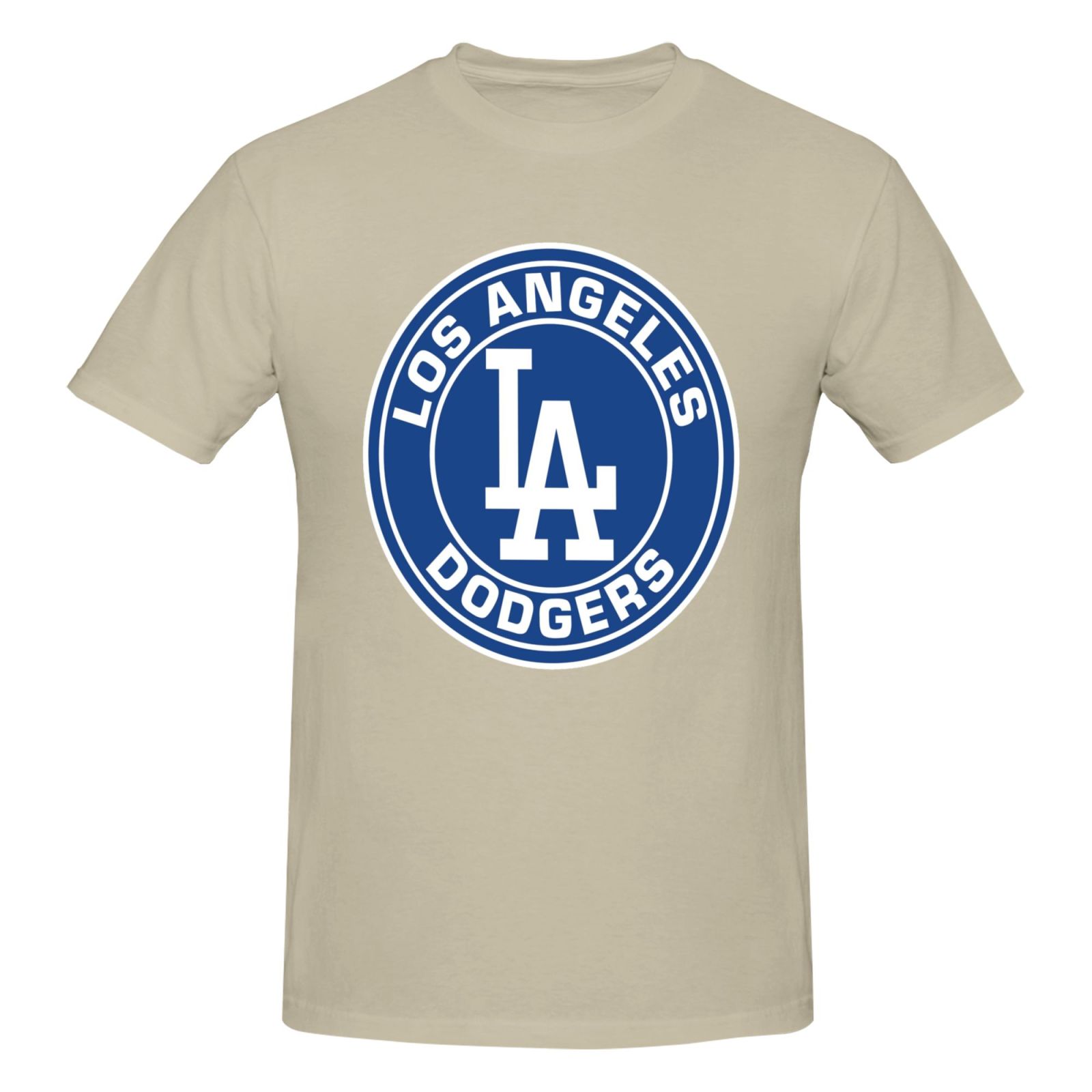 Los_Angeles_Dodgers T Shirts for Men Round Neck Causal Blouse Classic ...