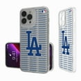 thumbnail image 1 of Los Angeles Dodgers Text Backdrop Clear iPhone Case, 1 of 7