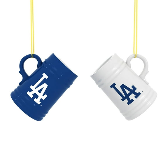 Los Angeles Dodgers Two-Pack 3" Mini Stein Ornament Set