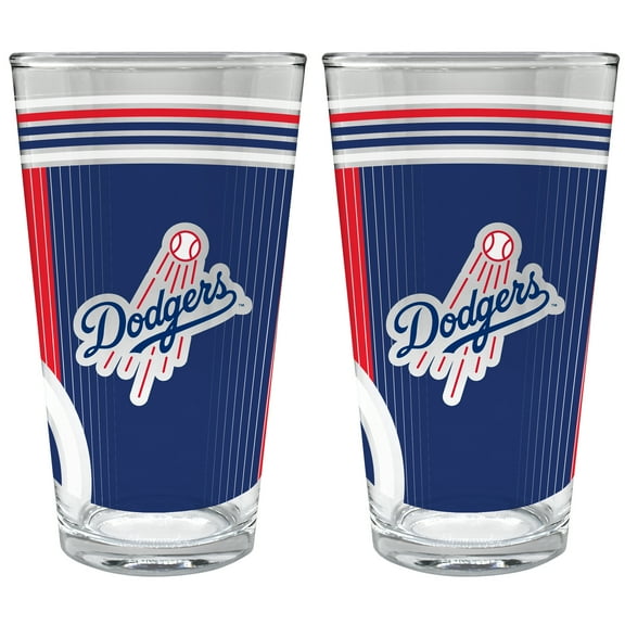 Los Angeles Dodgers Two-Piece 16oz. Pint Glass Set