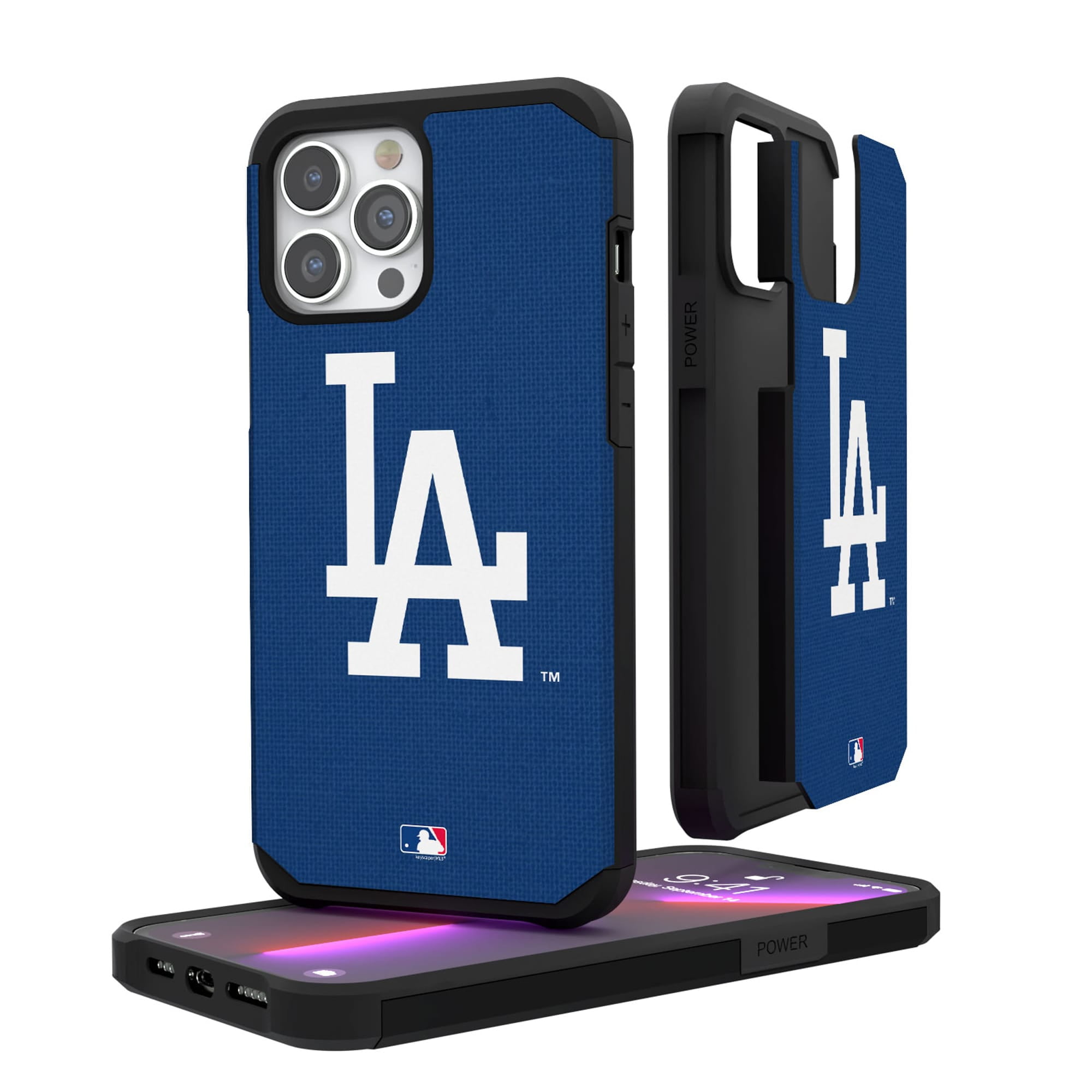 Los Angeles Dodgers iPhone Solid Design Rugged Case - Walmart.com