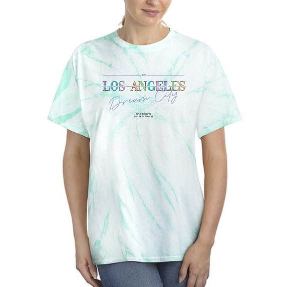 Los Angeles Dream City Tie Dye Cyclone Women -Image by Shutterstock, Female x-Large