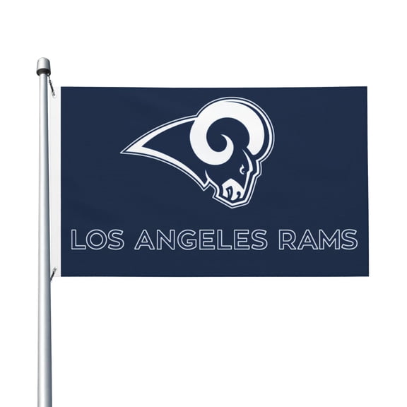 Los Angeles Football 3x5 FT Double-Sided Flag (Pole Not Included), Quick-Drying for Lawn, Balcony & Party Decor 35Flag-135