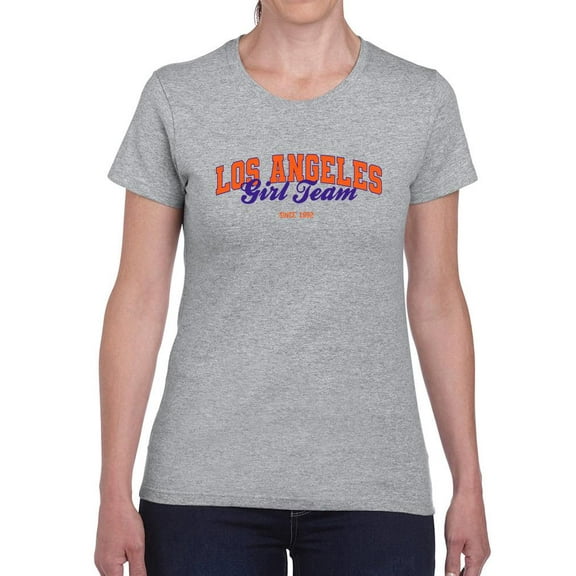 Los Angeles Girl Team T-Shirt Women -Image by Shutterstock, Female 4X-Large